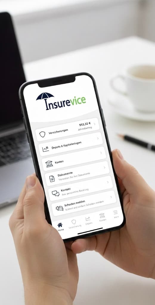Insurevice App Interface